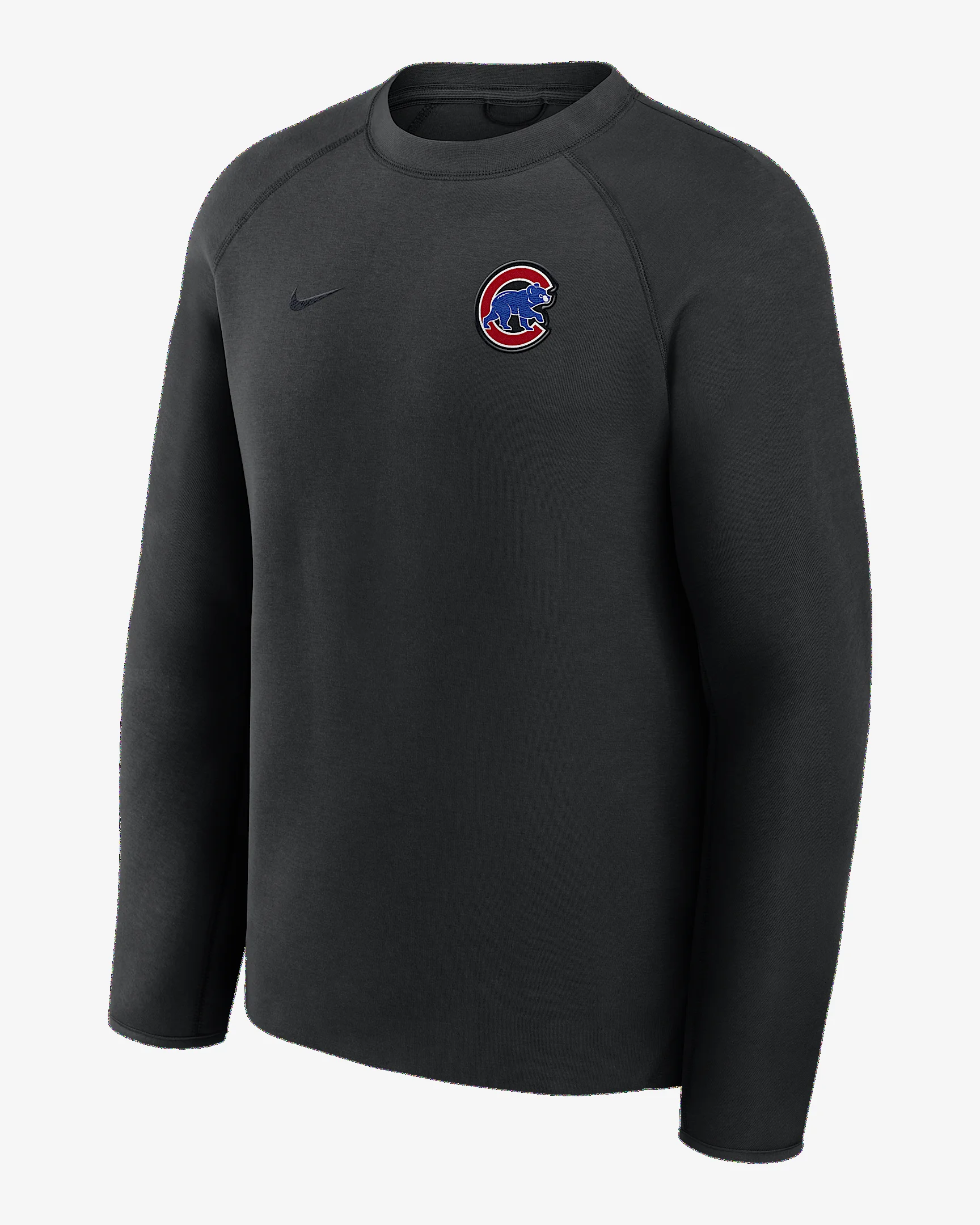 Chicago Cubs Tech Fleece Men's Nike MLB Pullover Crew - 1