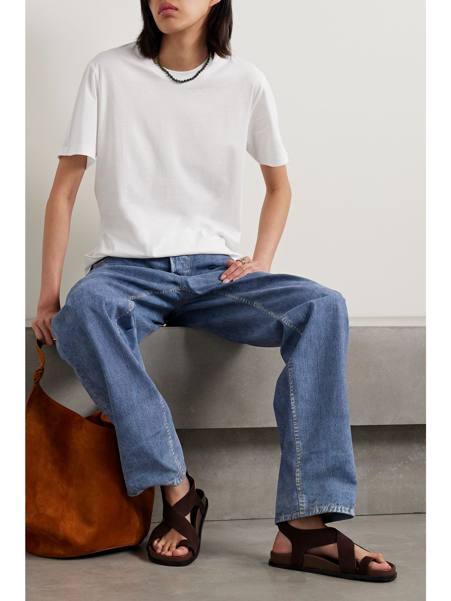 Cotton-jersey T-shirt White - 2