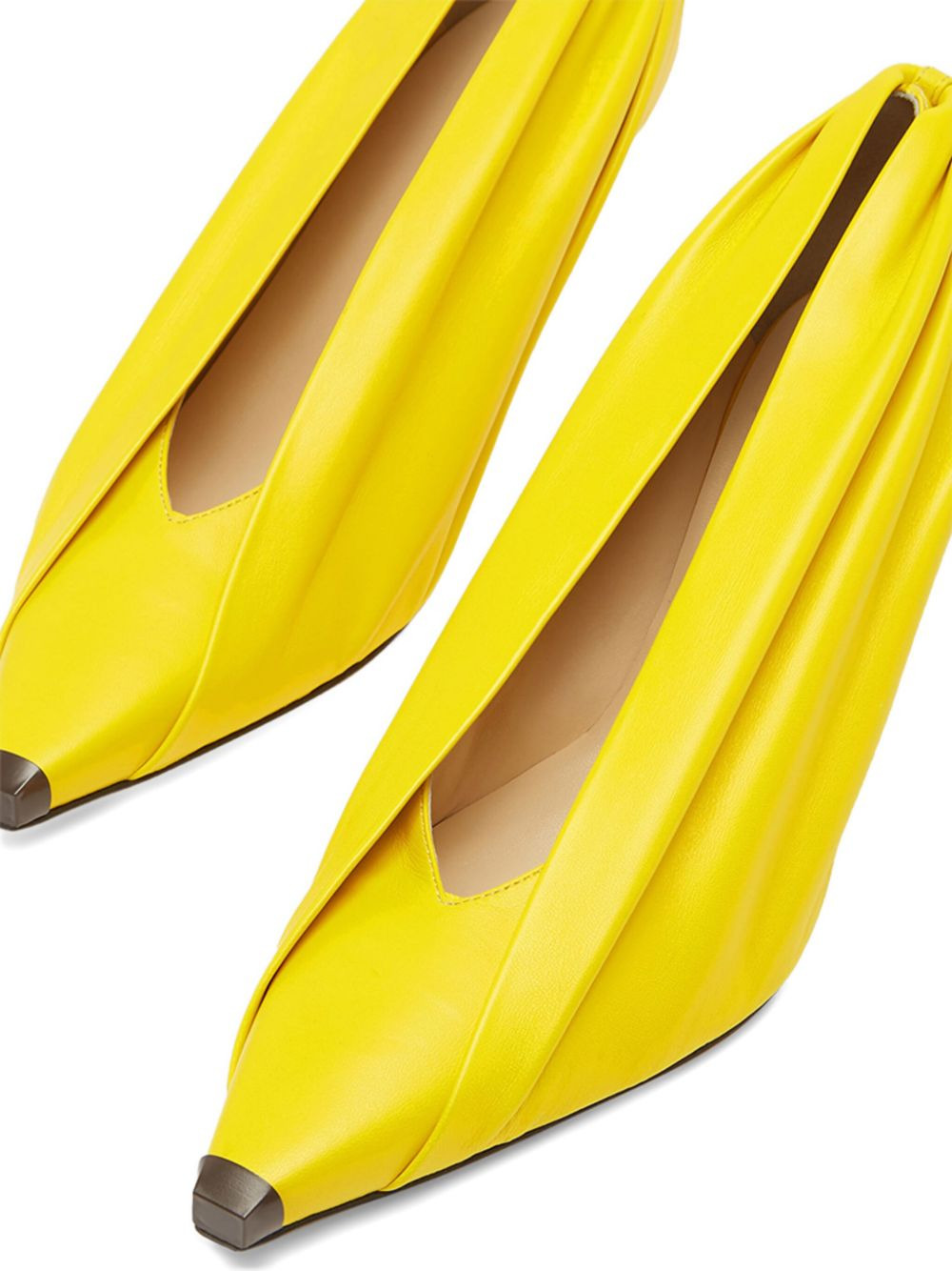 Banana pointed-toe pumps - 5