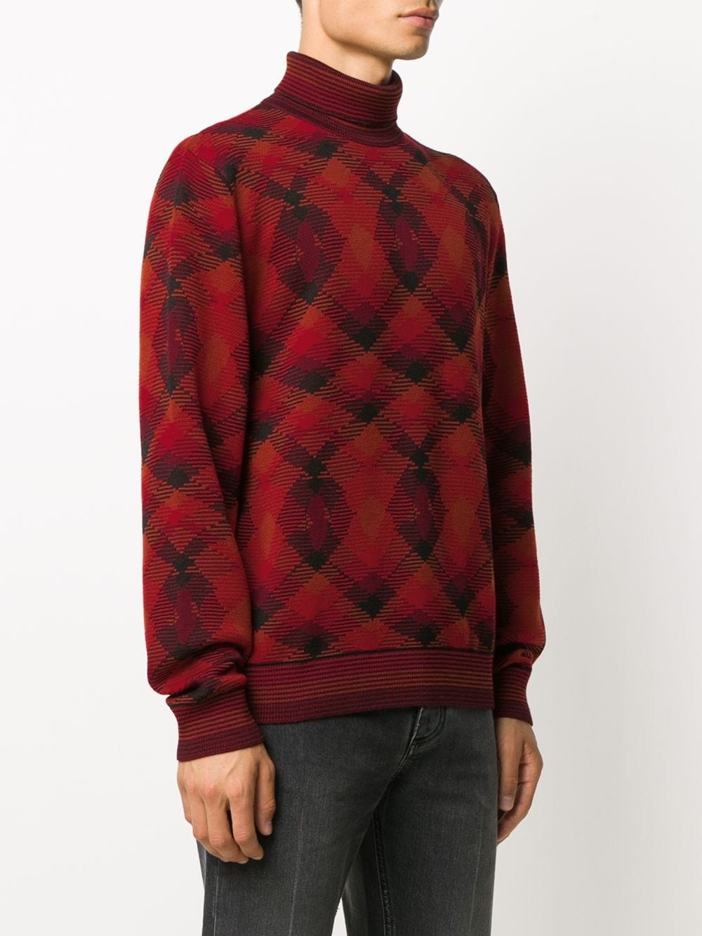 checked pattern jumper  - 3