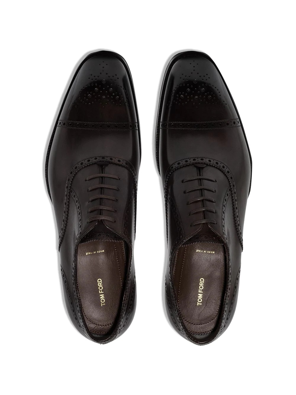 Edgar lace-up brogues - 4