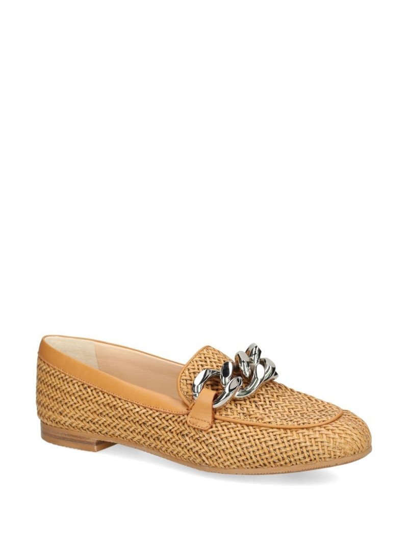 CASADEI Hanoi chain link-detail loafers outlook