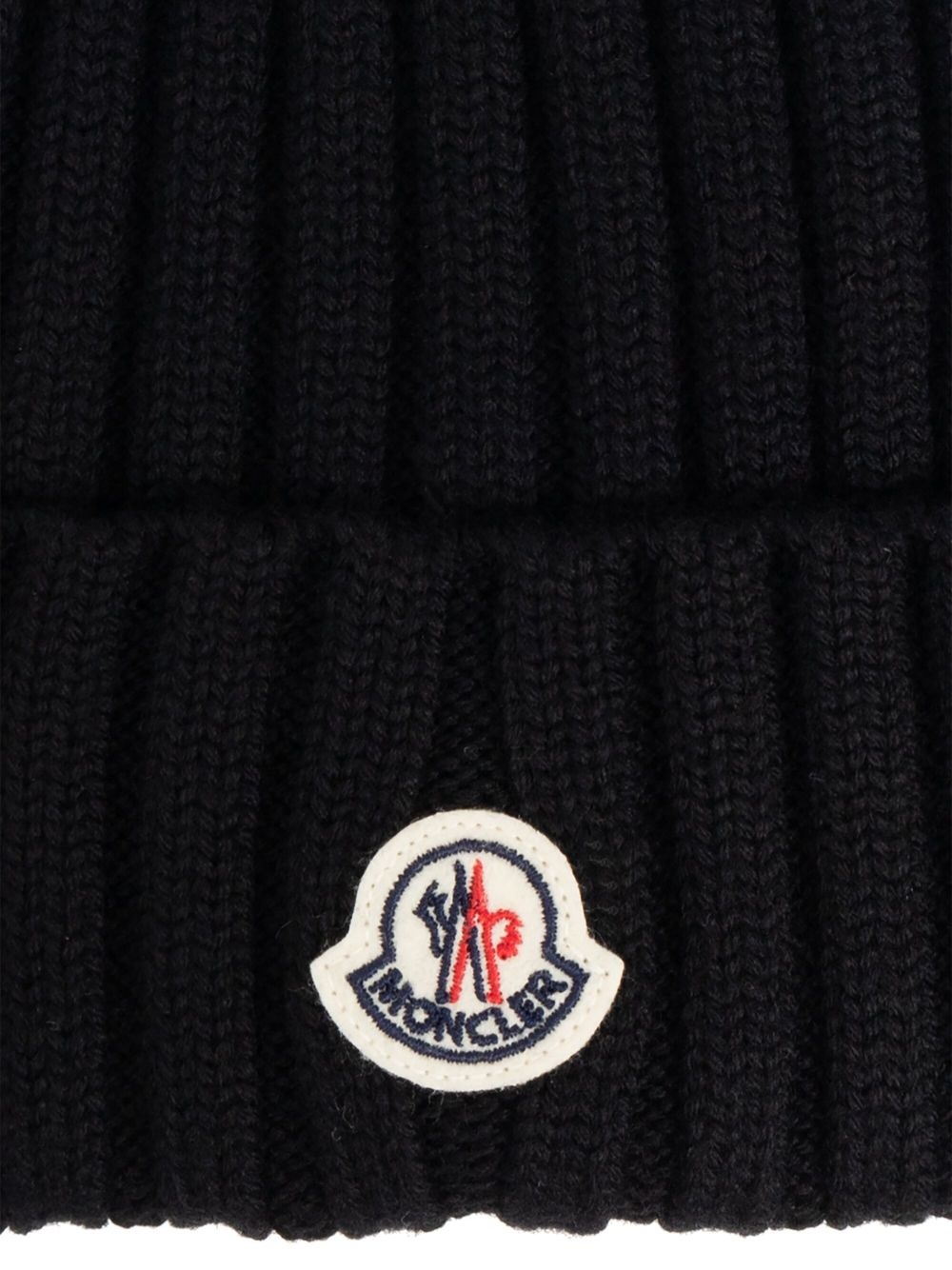 pompom-detail wool beanie - 2