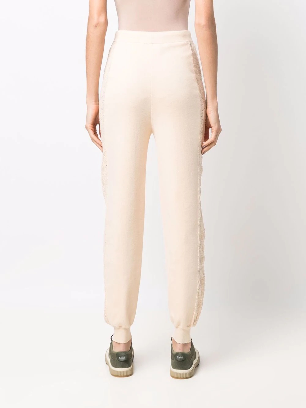 knitted track pants - 4