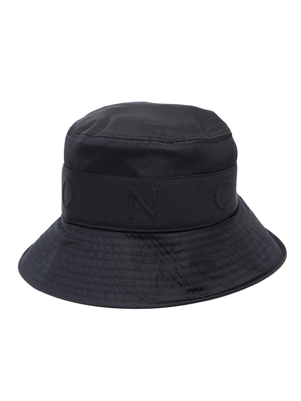 logo-trim bucket hat - 1