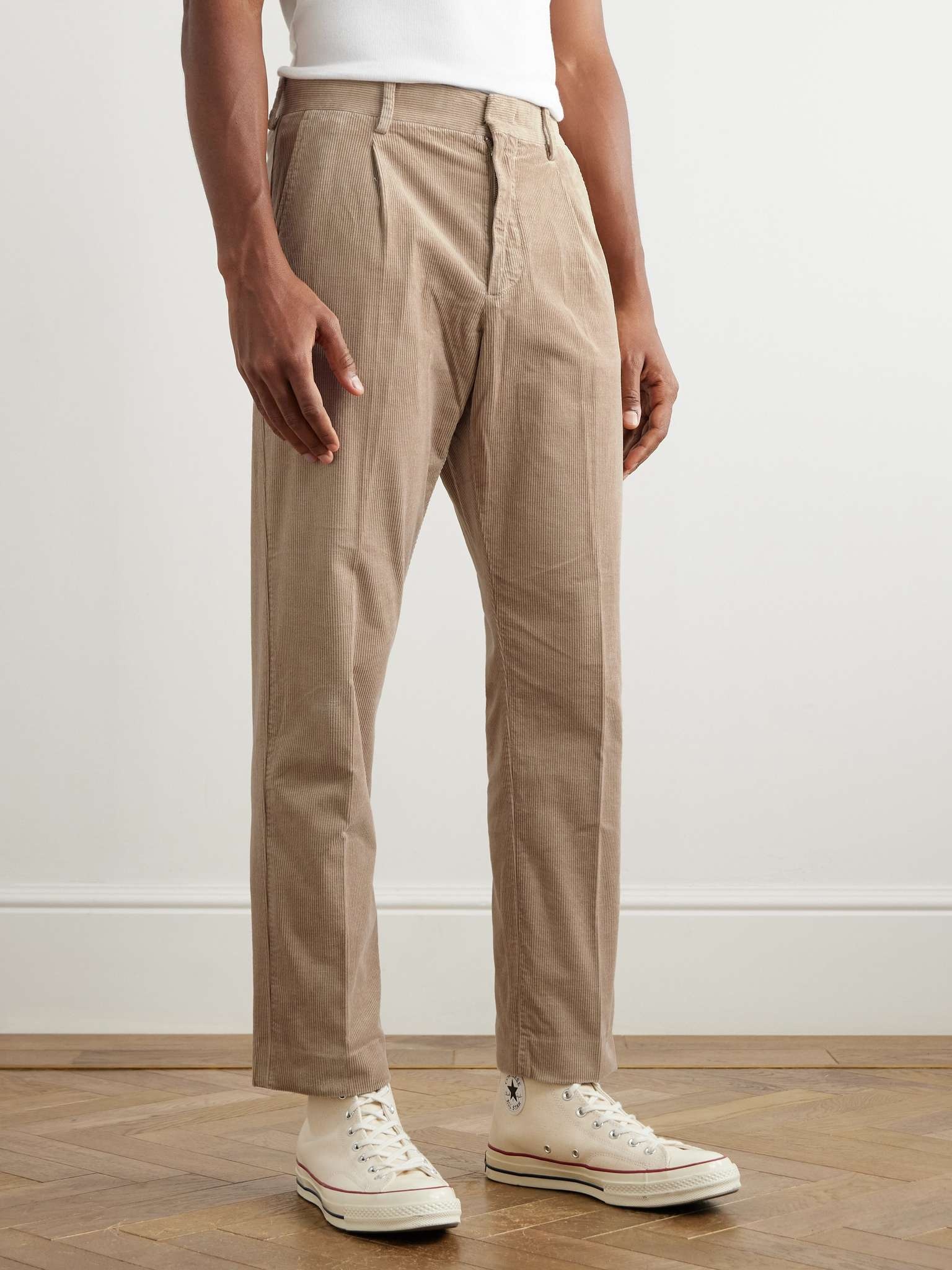 Bill 1917 Straight-Leg Cotton-Blend Corduroy Trousers - 3
