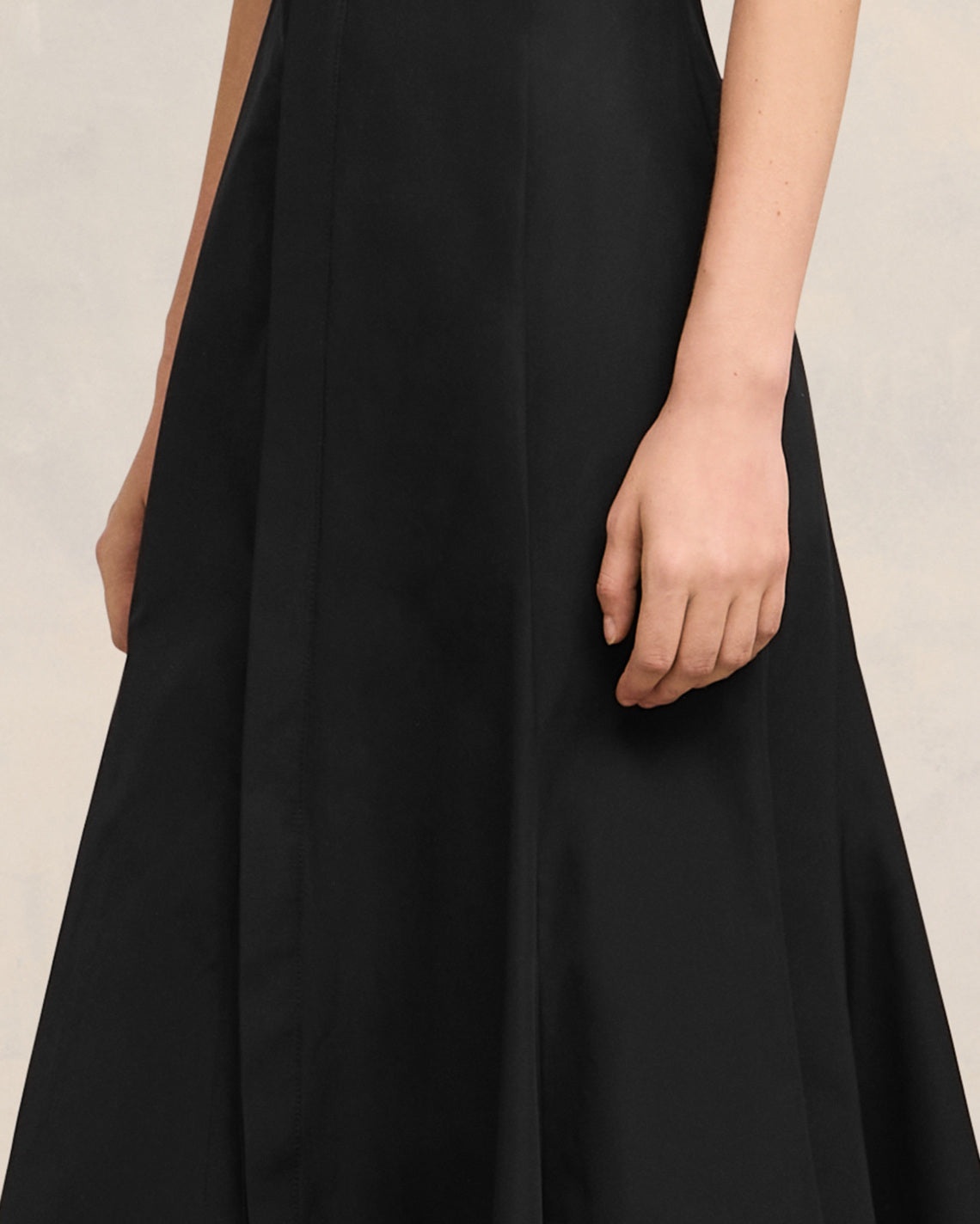 MIDI DRESS WITH HIDDEN TAB - 4