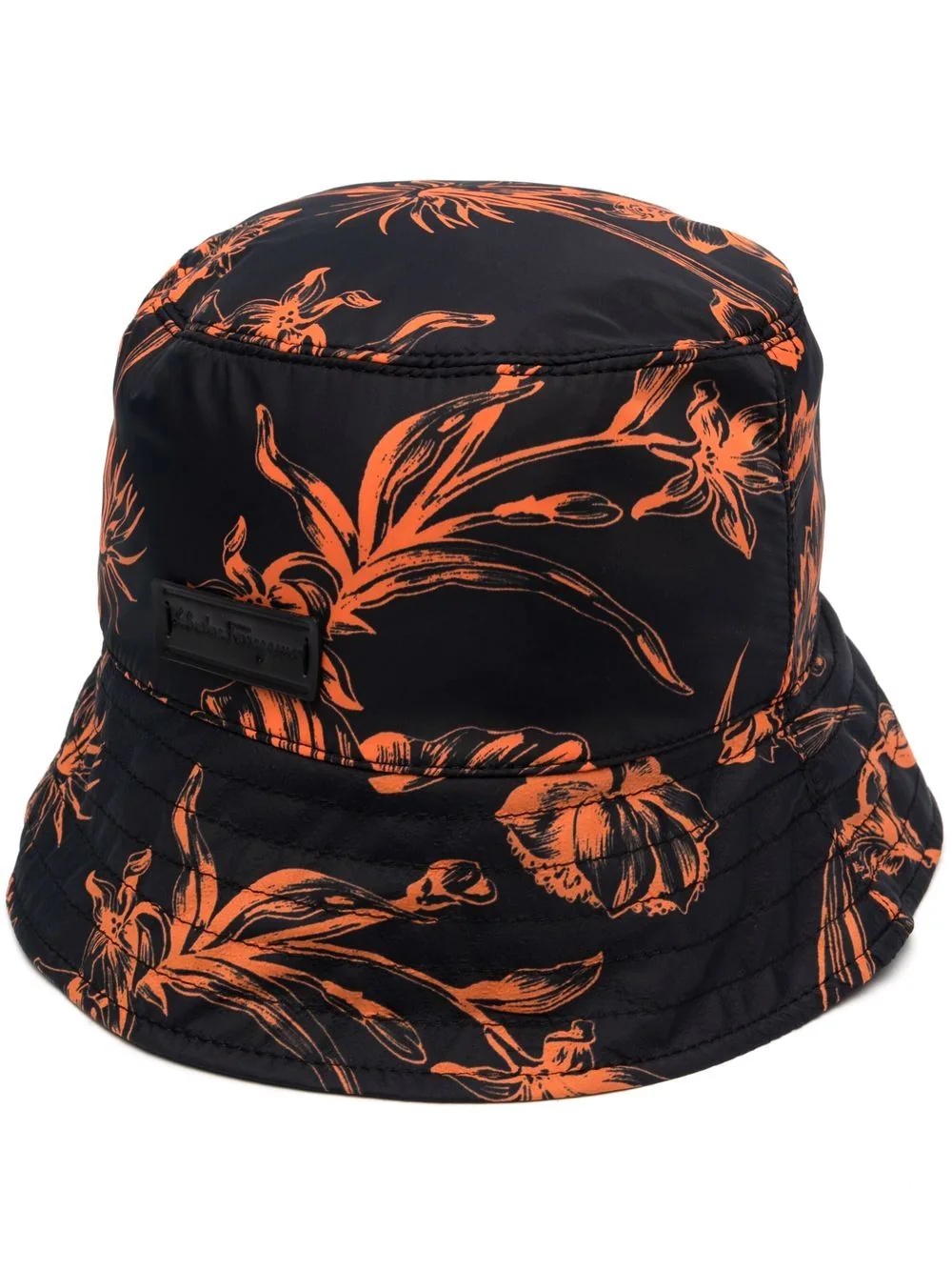 floral-print bucket hat - 1