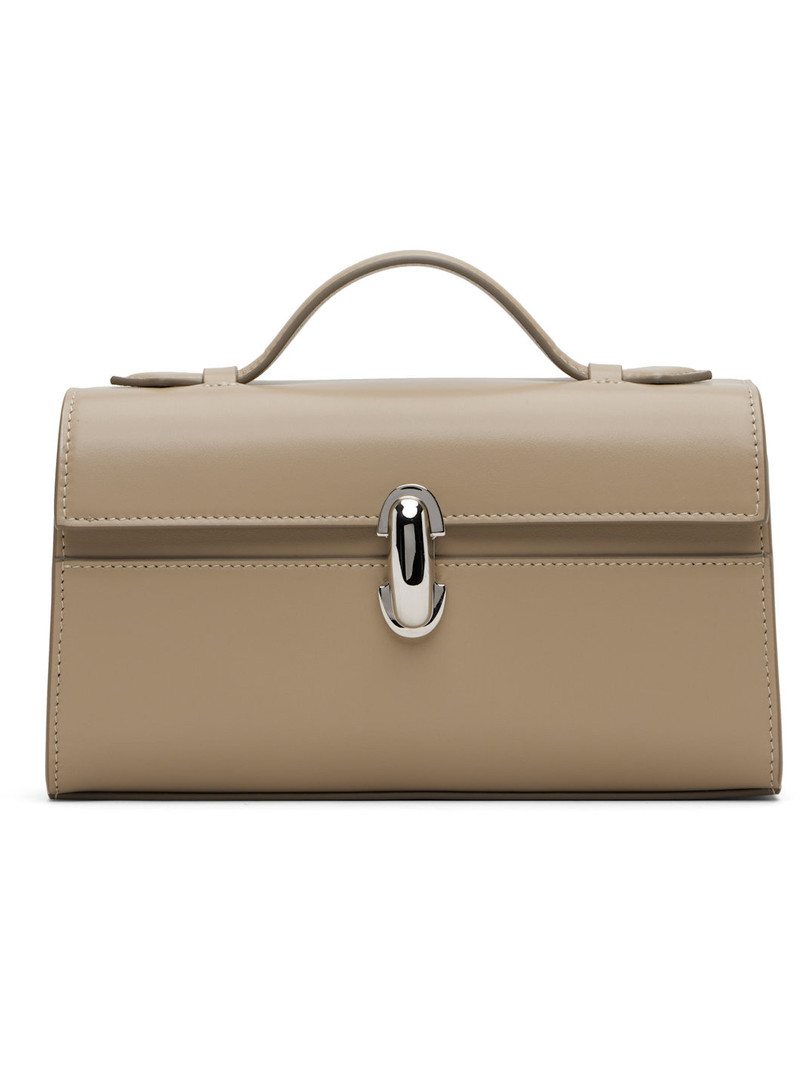 Taupe Symmetry Pochette Bag 1
