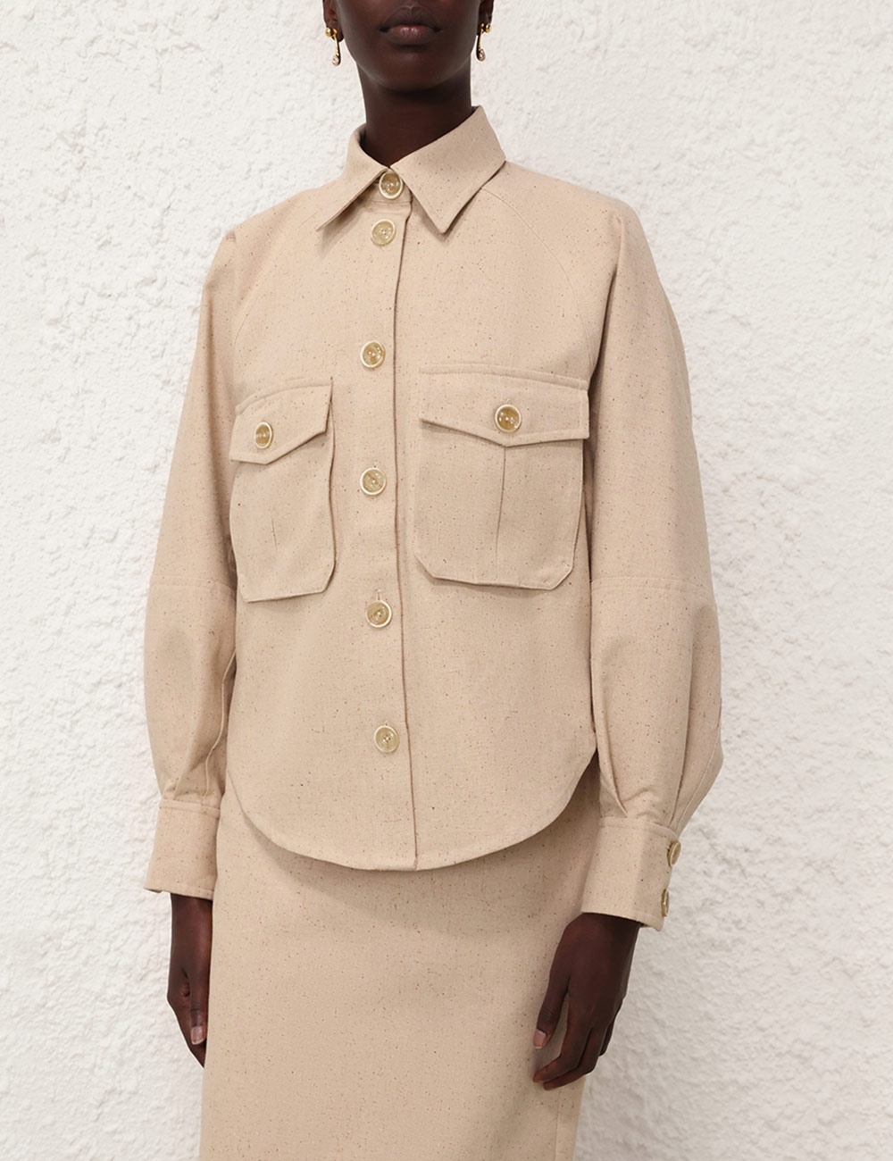 NATURA OVERSIZED POCKET JACKET - 5