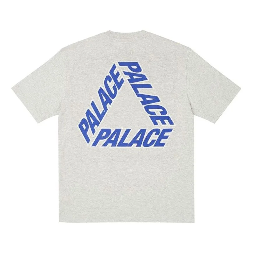 Palace P-3 Outline T-Shirt 'Grey Marl' P26TS193 - 1