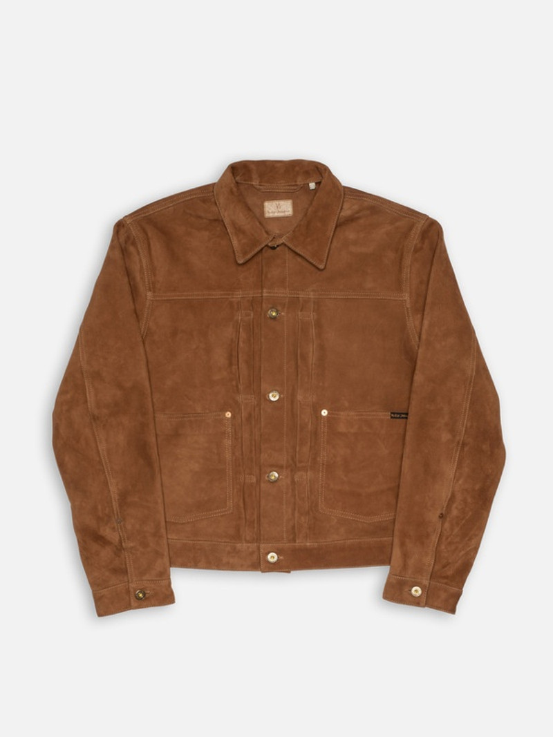 Dante II Suede Jacket Camel 1