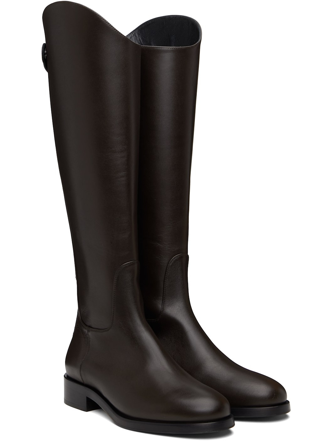 Brown Hector Tall Boots - 4
