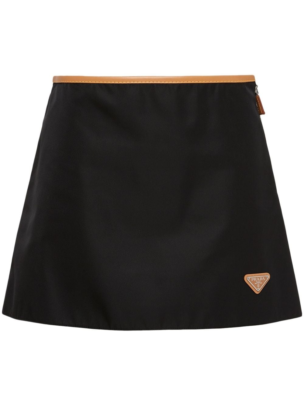 Re-Nylon miniskirt - 1