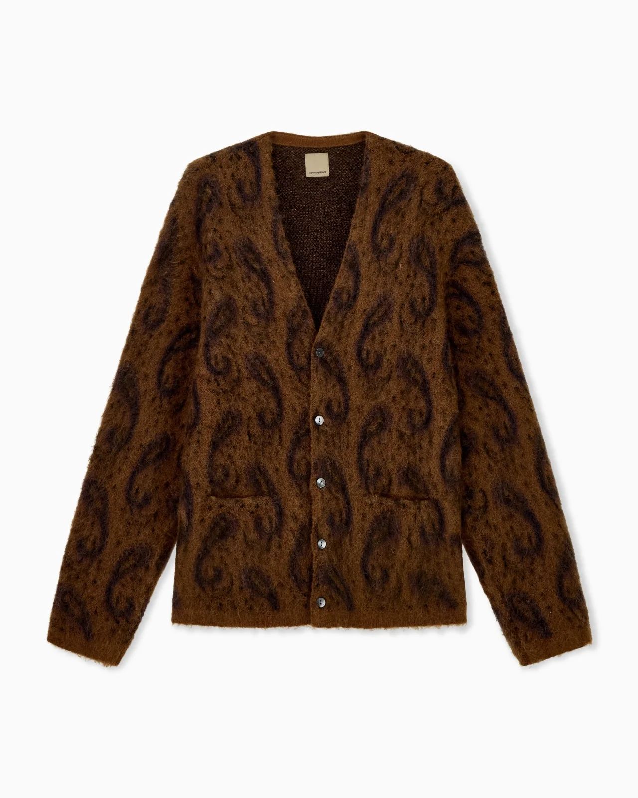 MOHAIR BLEND CARDIGAN BOTEH CAPSULE - 1