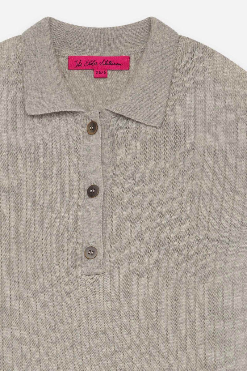 The Elder Statesman SILKY CASH WOMEN'S POLO outlook