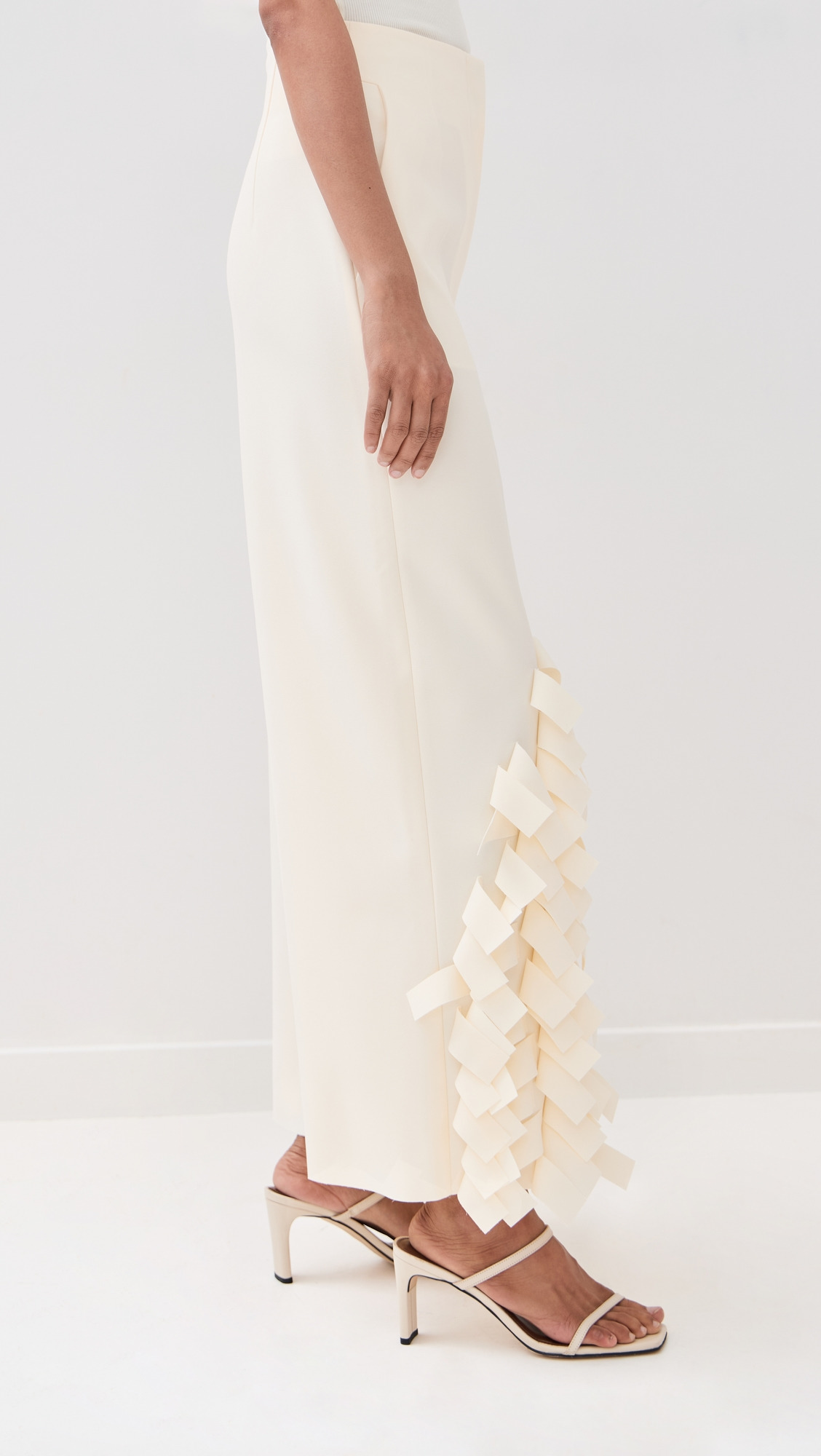 Rectangle Fringe Culottes - 4