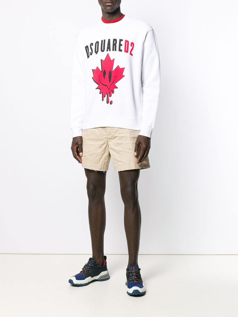 DSQUARED2 logo sweatshirt outlook