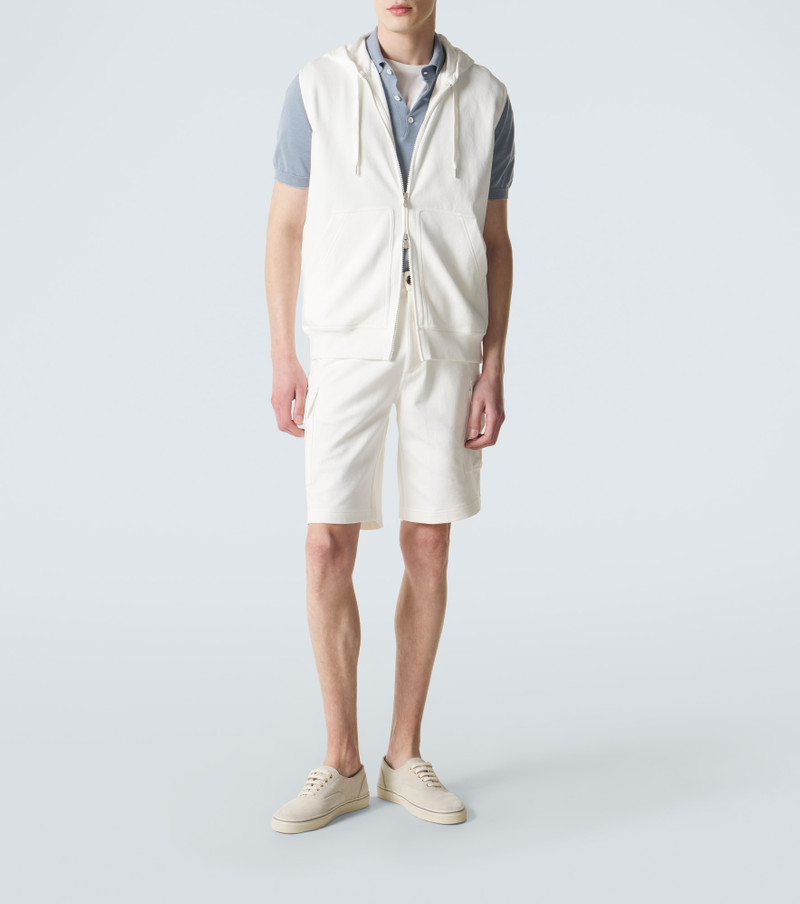 Brunello Cucinelli Cotton-blend Bermuda shorts outlook
