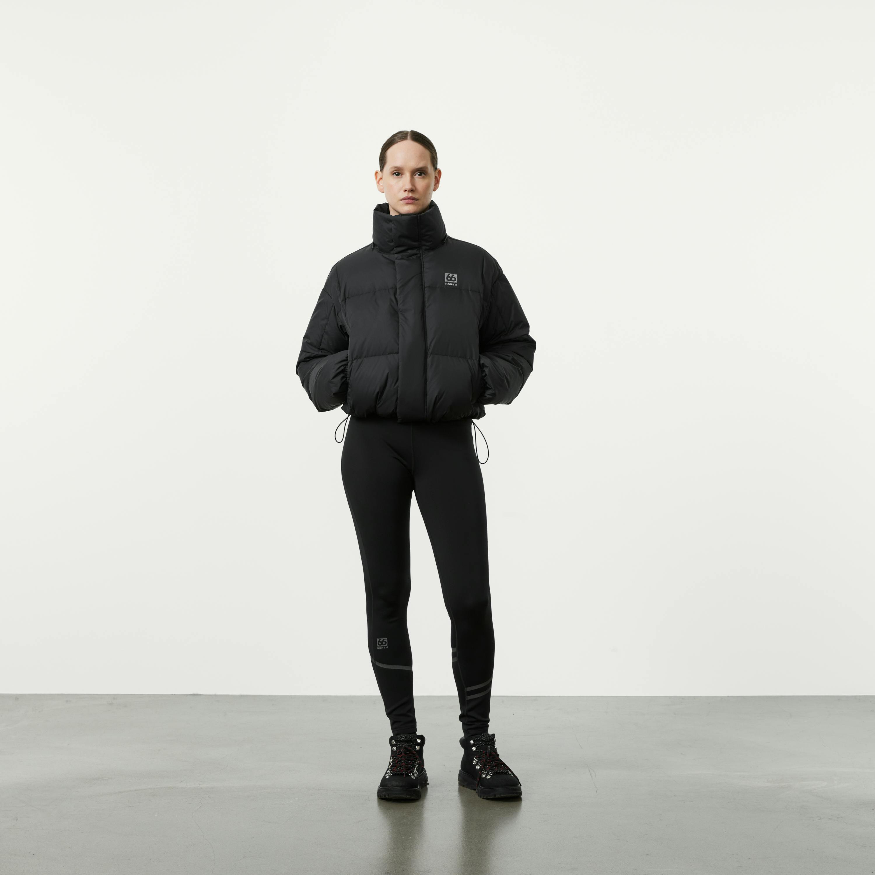 Dyngja Cropped Down Jacket - 4