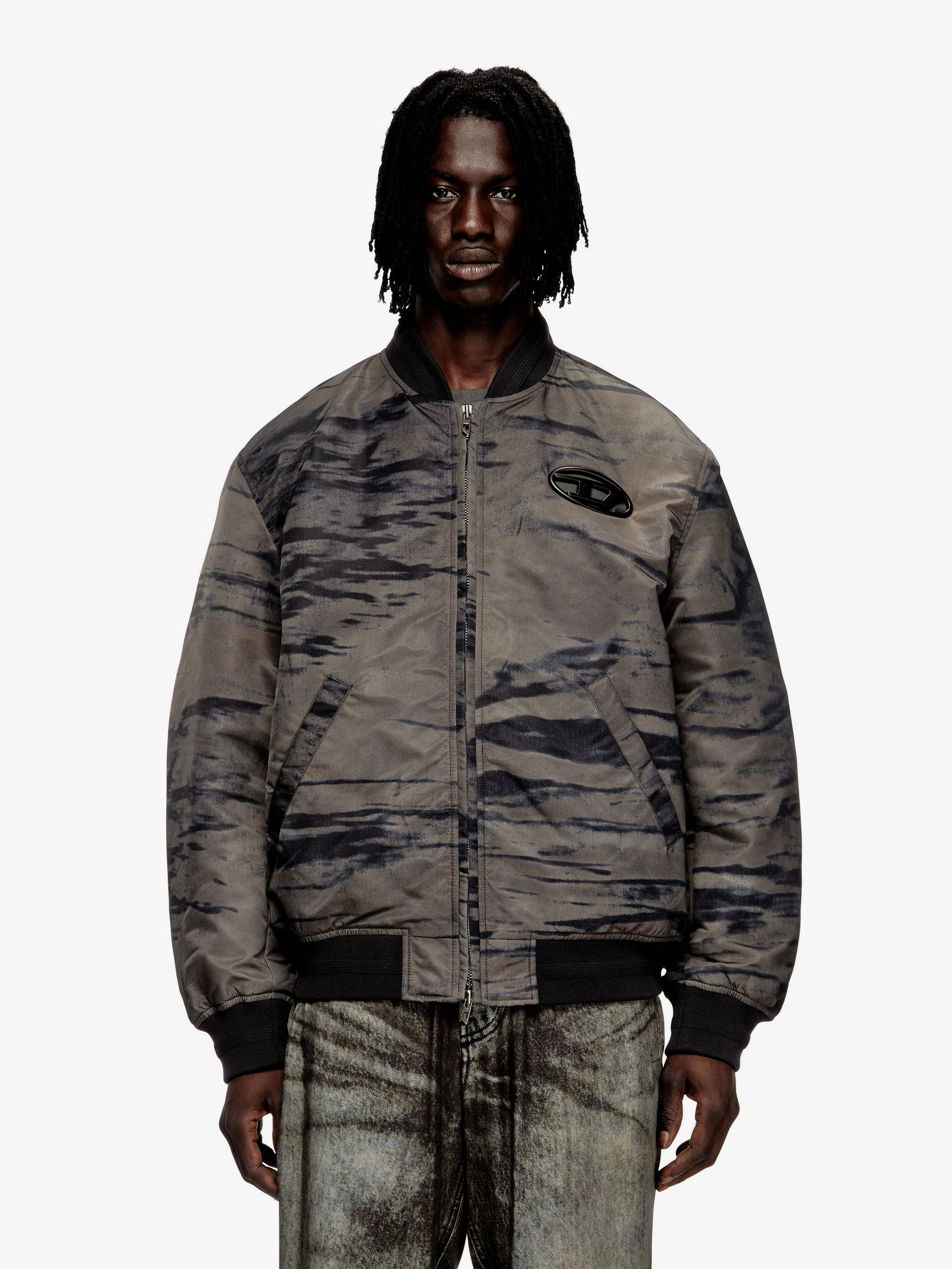 Diesel Men J-Kepes-Dlbz Nylon Bomber Jacket - 3