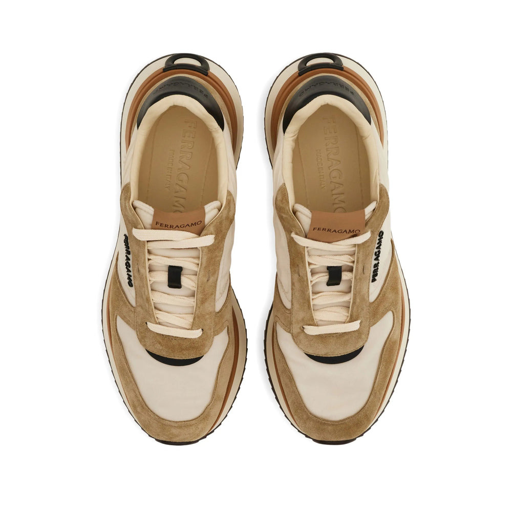 Ferragamo Neutrals Trainers - Low-Tops Men - 3