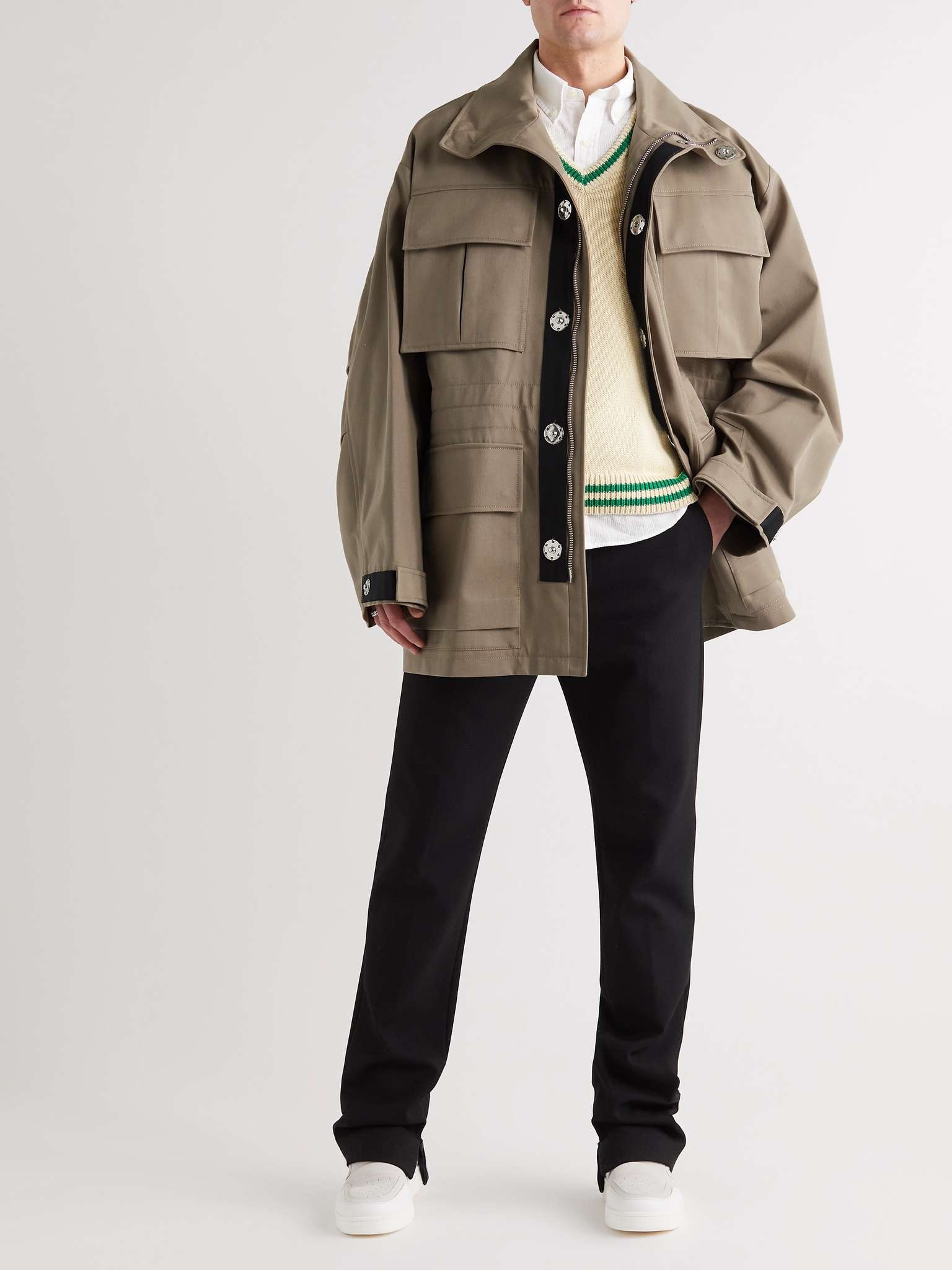 Oversized Twill Parka - 2