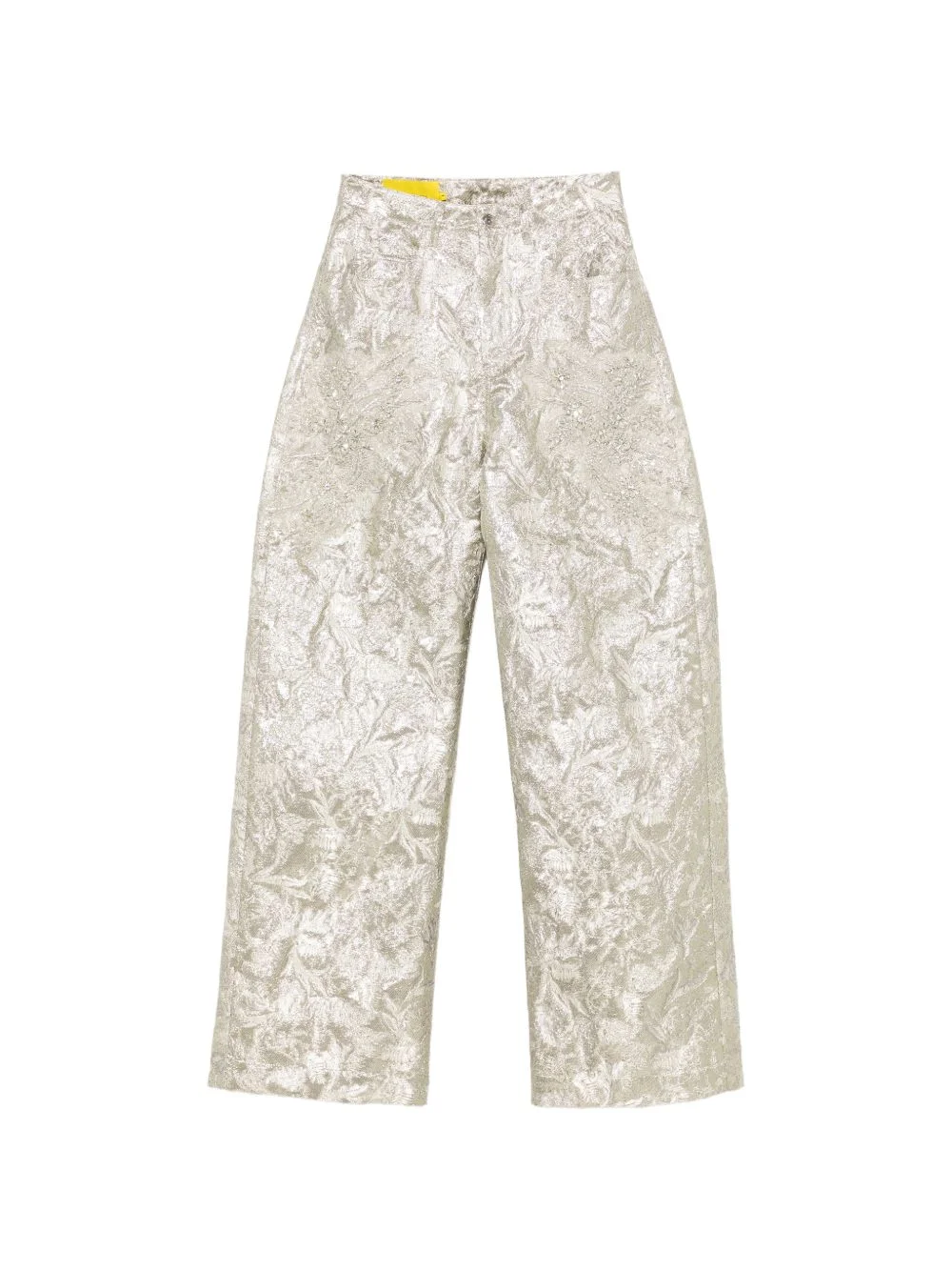 crystal-embellished trousers - 1