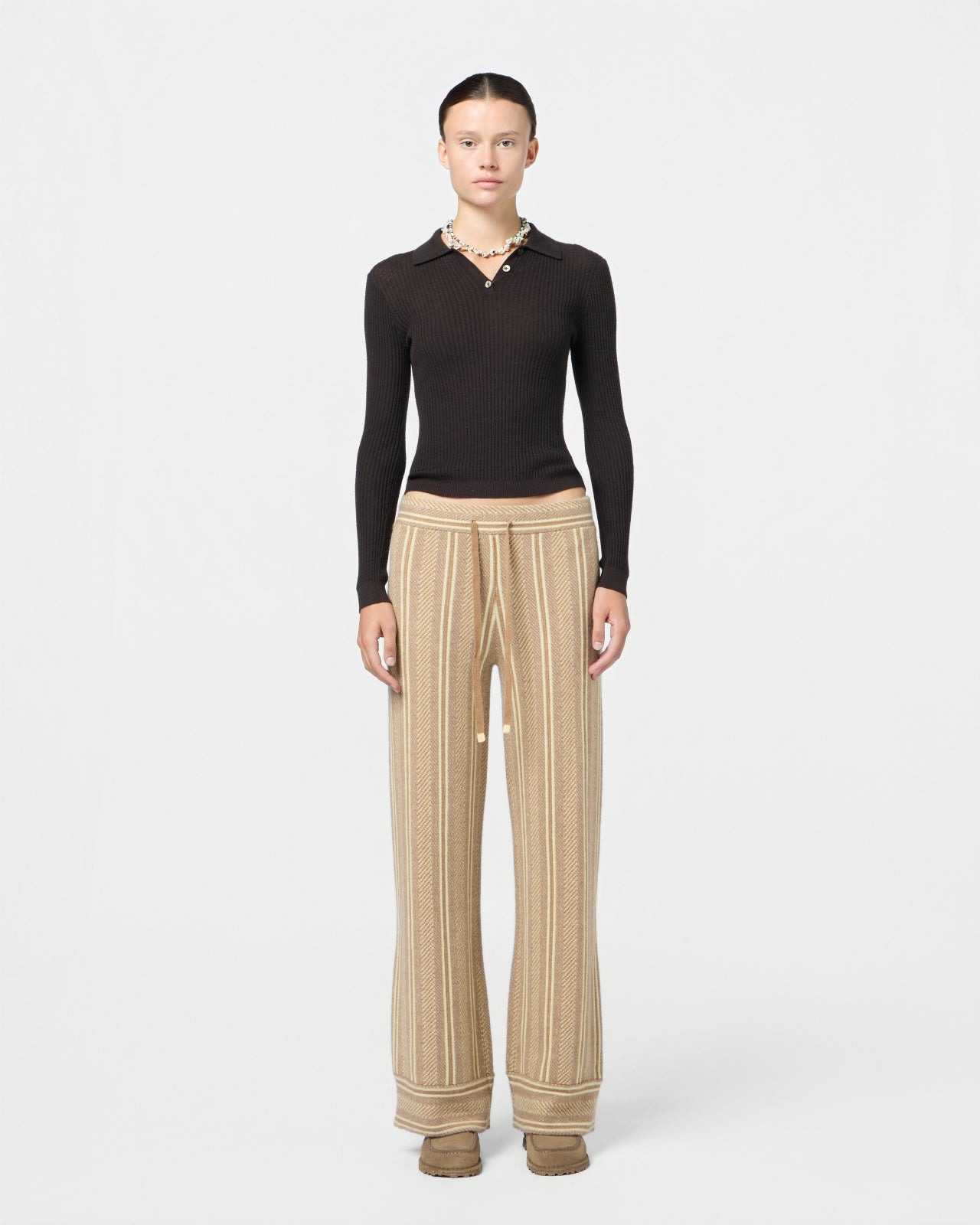 Stripe Lounge Pant - 3