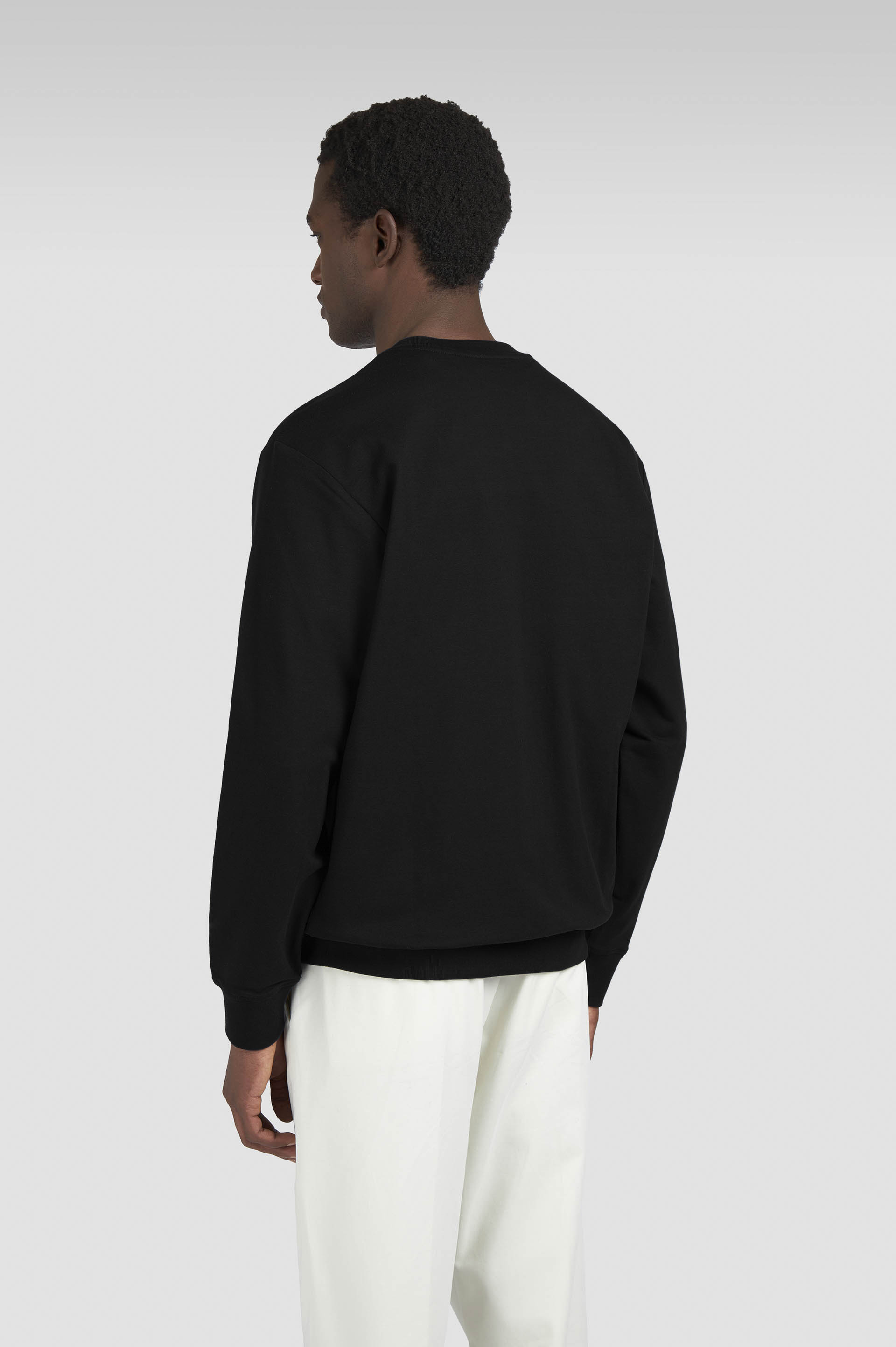 X-SOFT COTTON SWEATSHIRT WITH LOGO PRINT - 3
