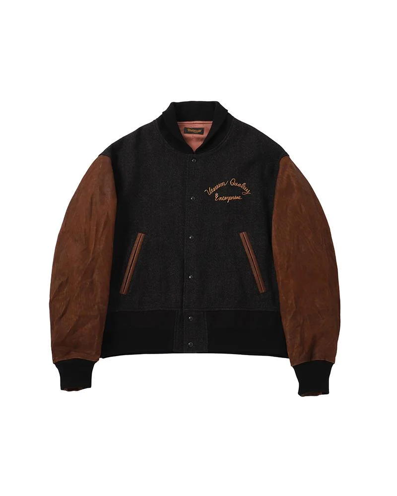 VARSITY BLOUSON CHARCOAL - 1