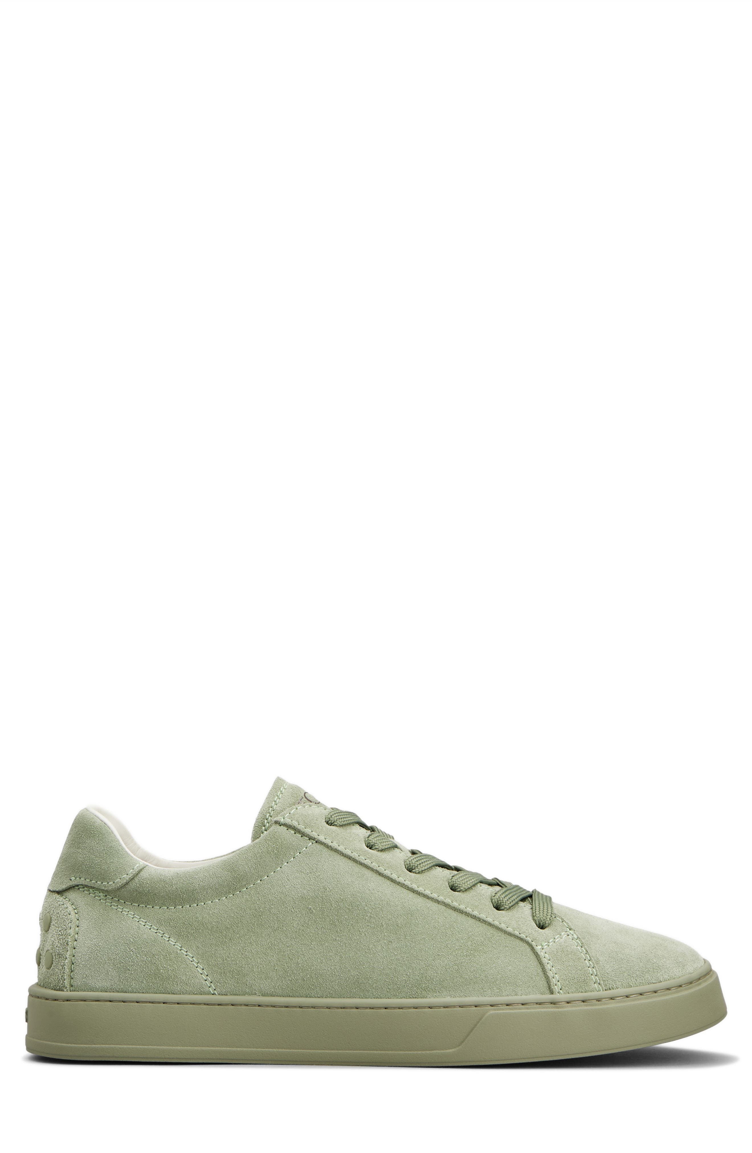 Tod's Allacciata Cassetta Sneaker in Oil Green at Nordstrom - 2