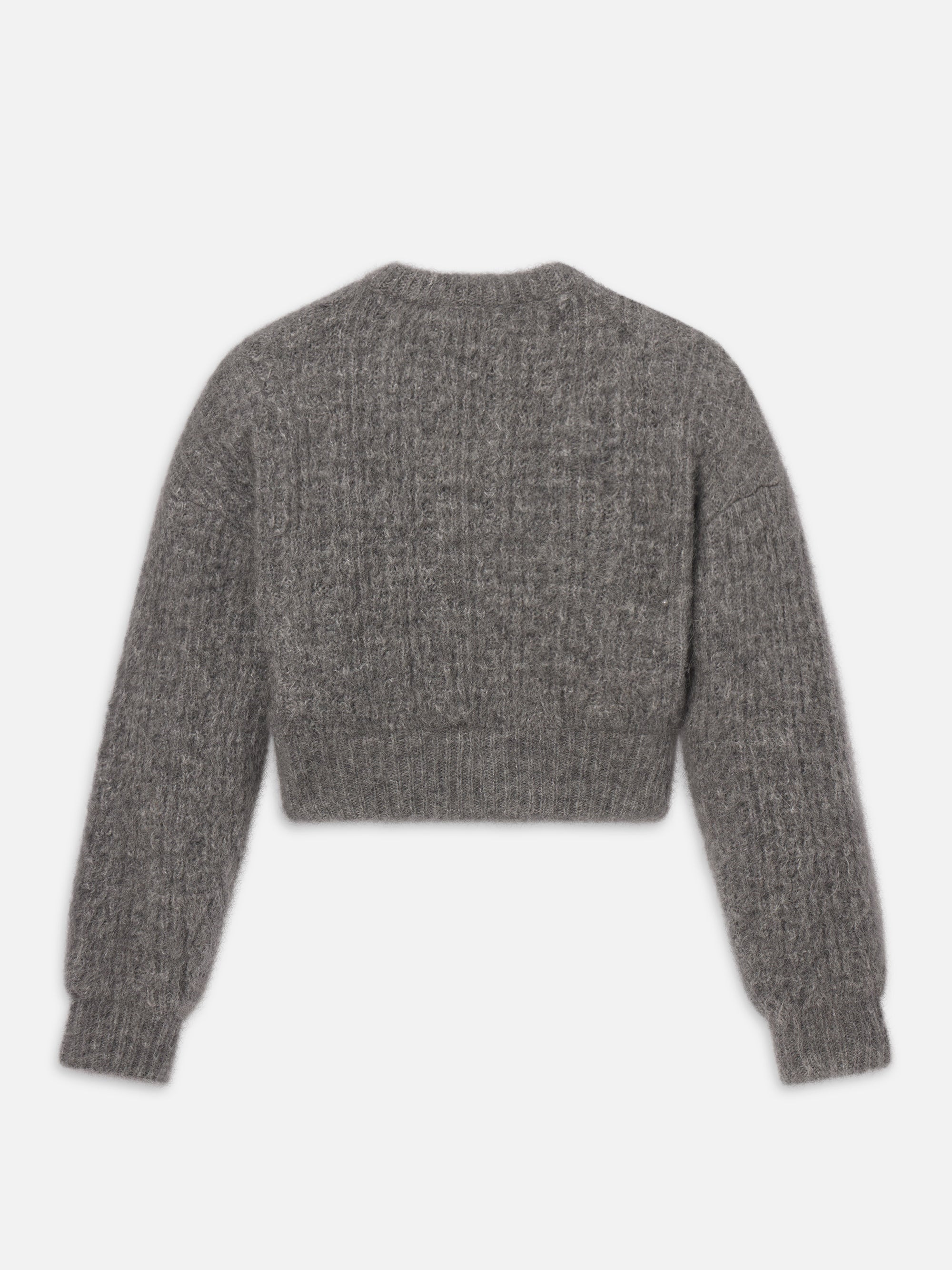 The Plush Bomber in Dark Heather Grey - 3
