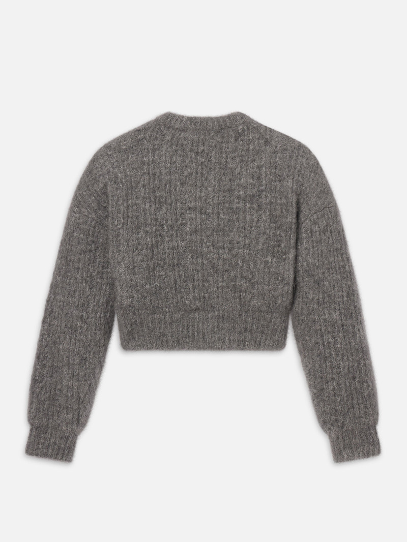 The Plush Bomber in Dark Heather Grey 3