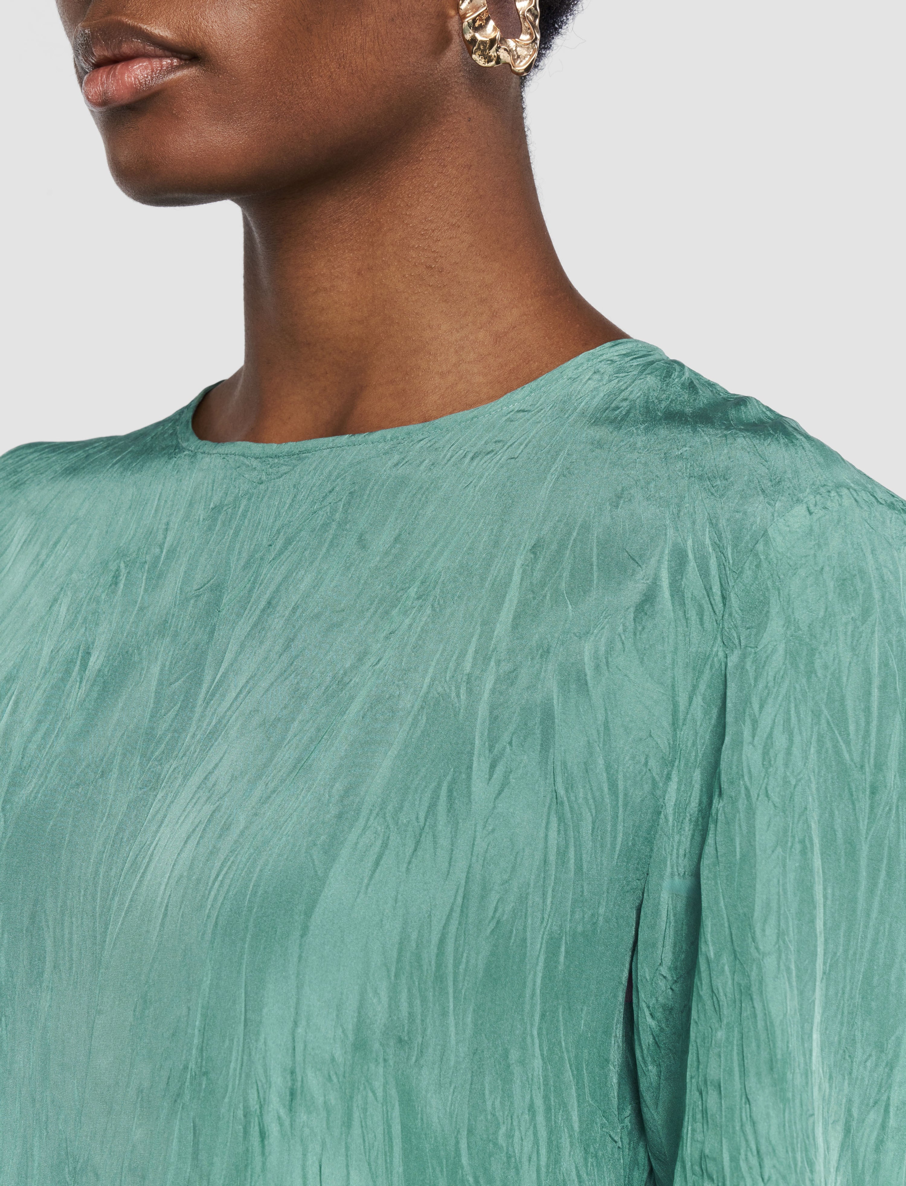Brunet Habotai Silk Top - 5