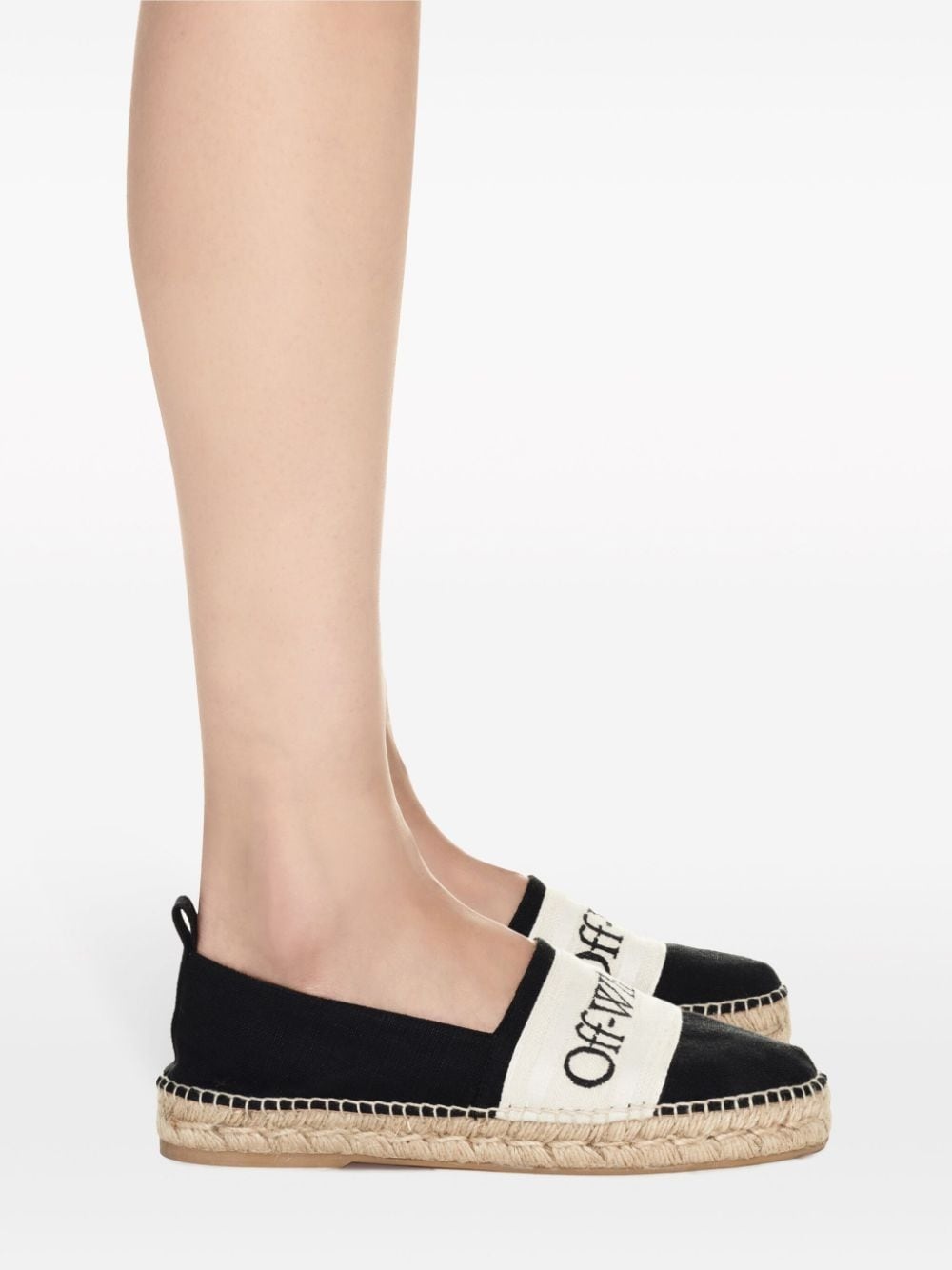Bookish logo-band espadrilles - 6