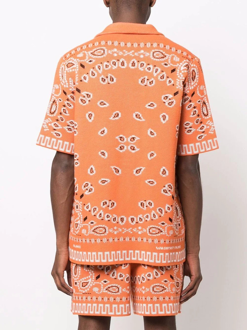 bandana-print shirt 4