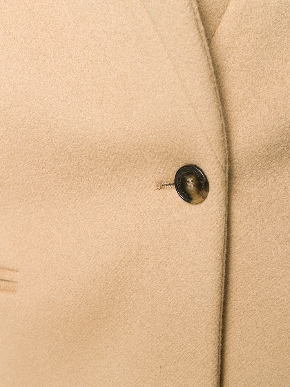 single-breasted wool coat - 5