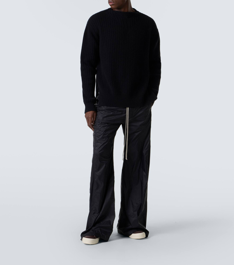 Rick Owens DRKSHDW DRKSHDW Vintage denim sneakers outlook