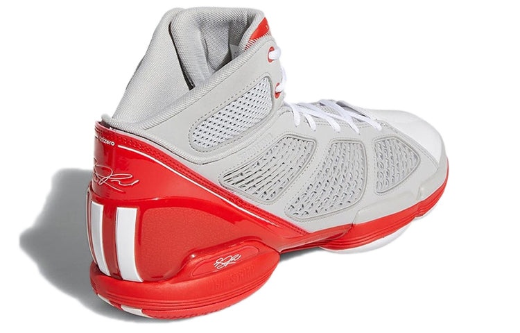 adidas Adizero Rose 1.5 Restomod 'Grey Vivid Red' GY0257 - 4