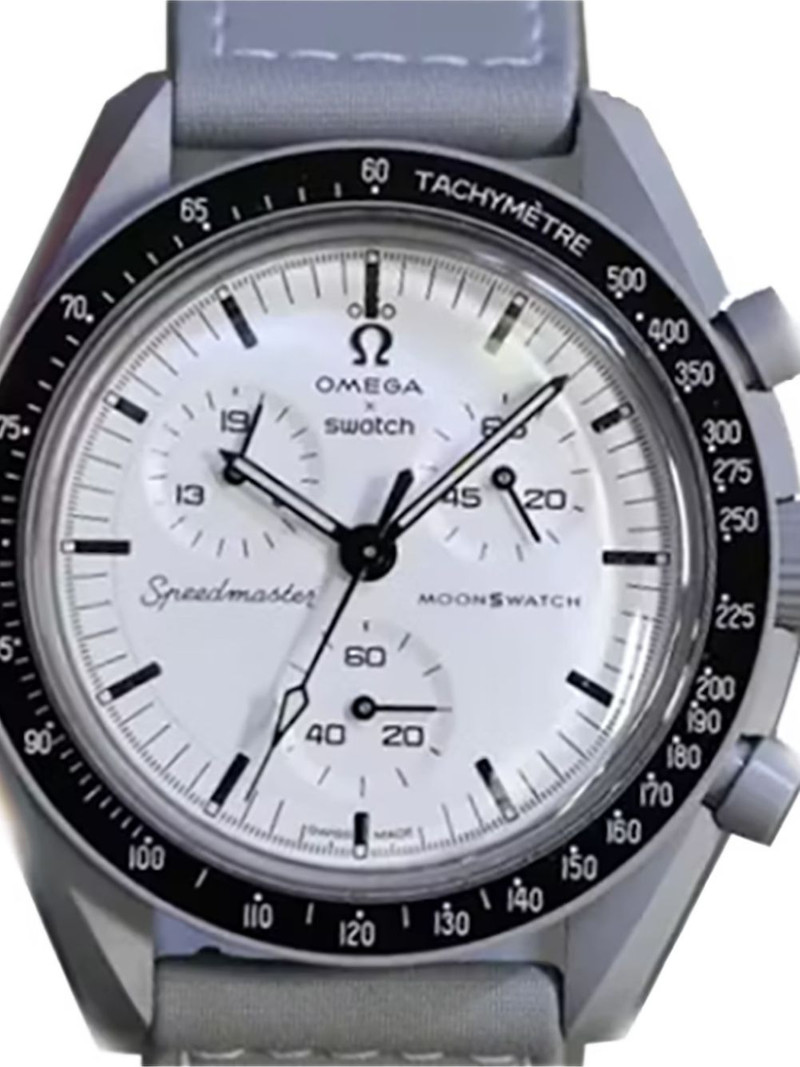 OMEGA x Swatch Bioceramic Moonswatch 42mm watch outlook