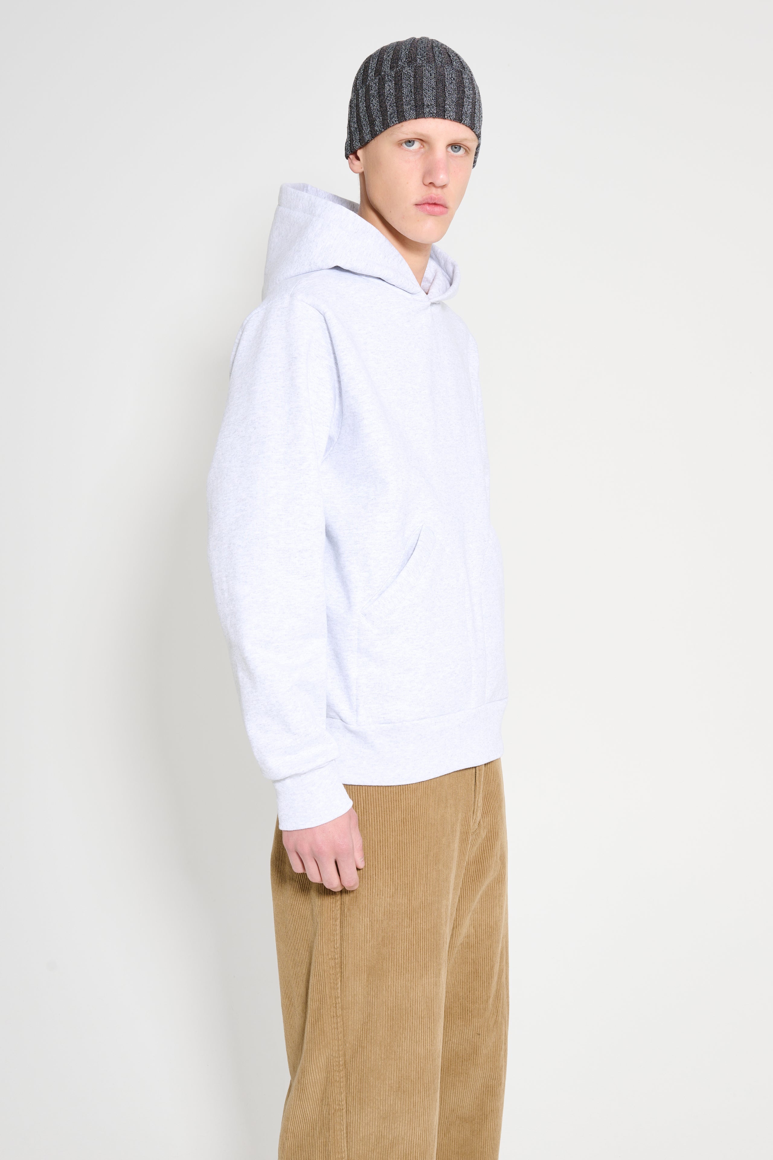 NOAH HEAVYWEIGHT HOODIE ASH - 3
