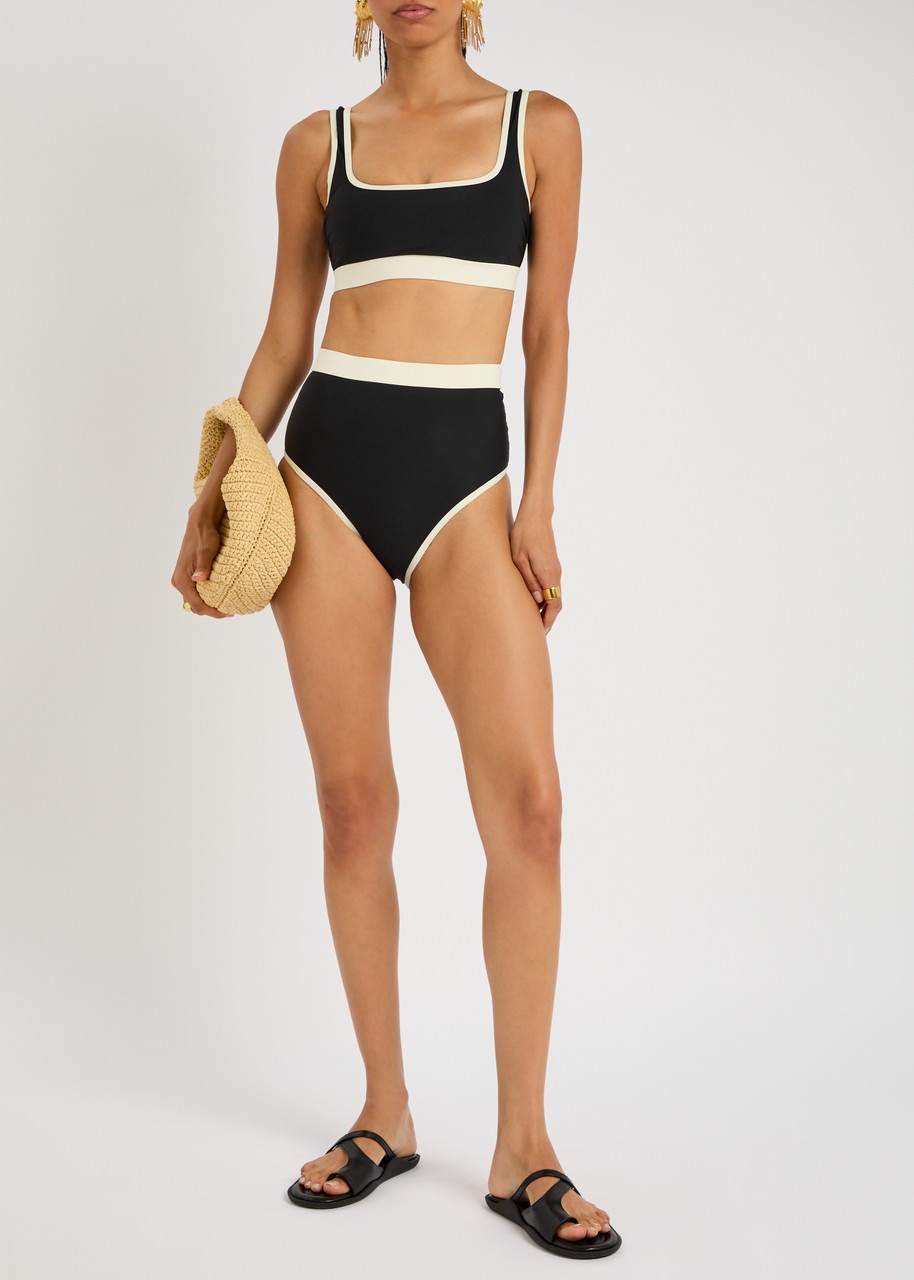Bondi Born Jayde Contrast Bikini Bottoms - 4