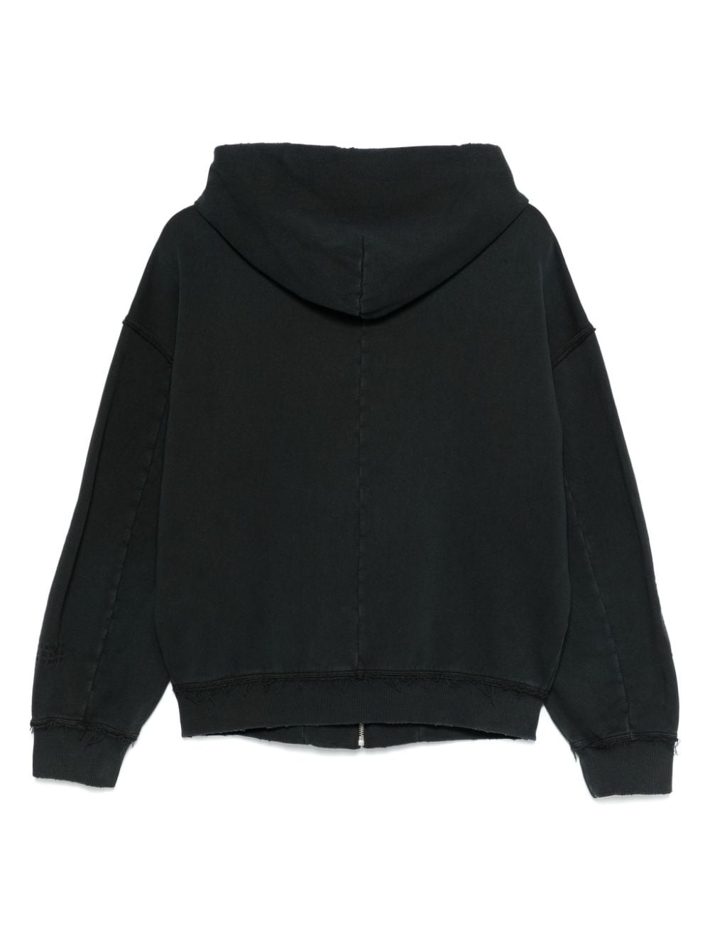 MM6 Maison Margiela distressed cotton hoodie | REVERSIBLE
