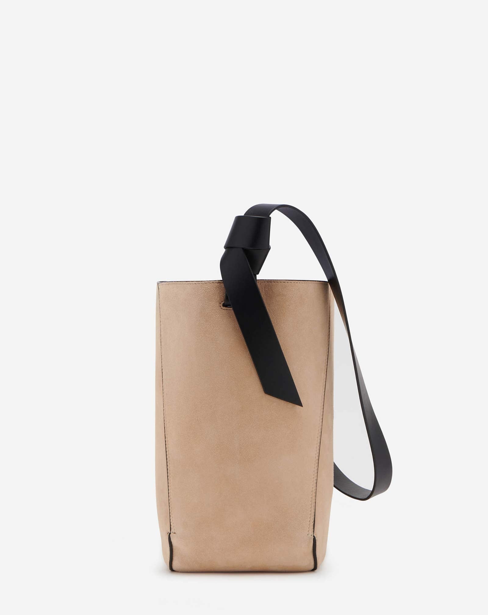 PM HOBO TIE BAG IN SUEDE - 1