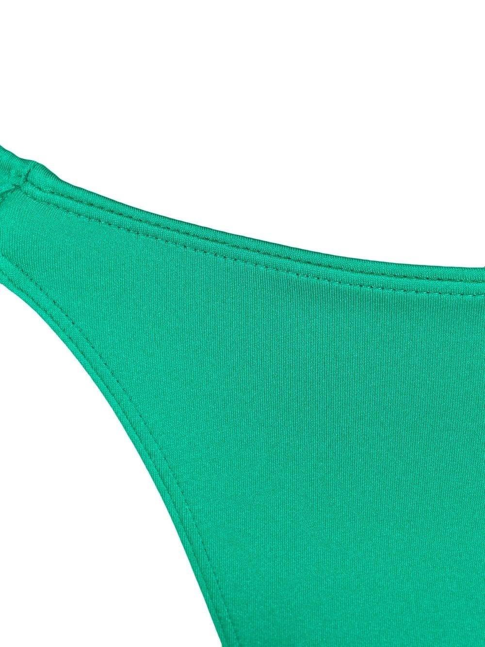 ruched bikini set - 4