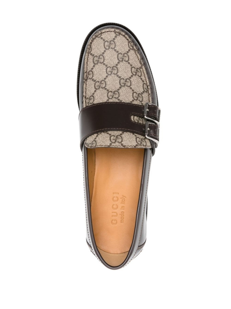 GG Supreme leather loafers 4
