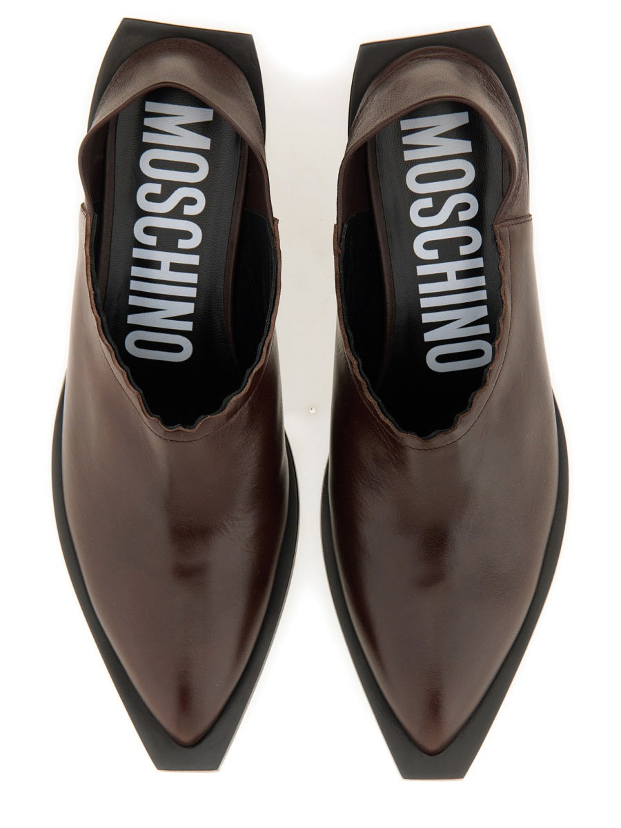Moschino Women Shootie Cuban Heel - 5
