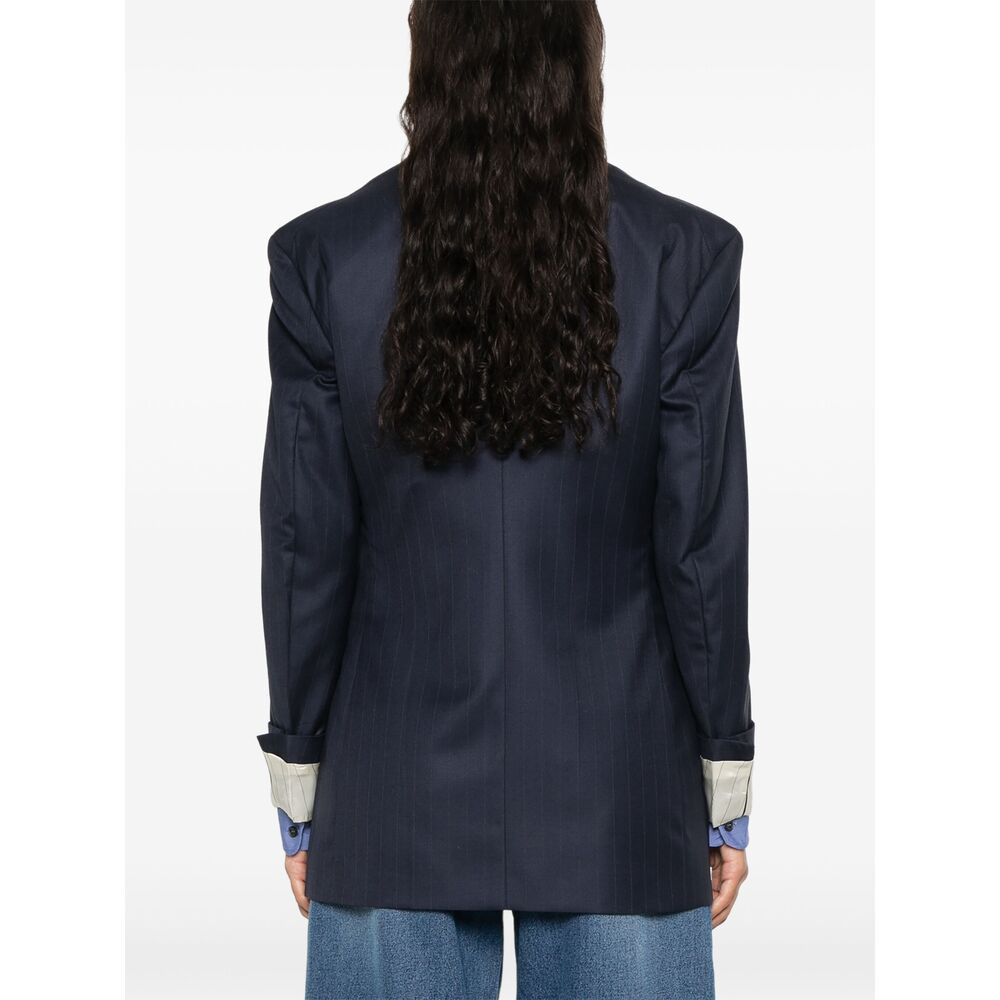 Prada Blue Jackets - Blazers Women - 4