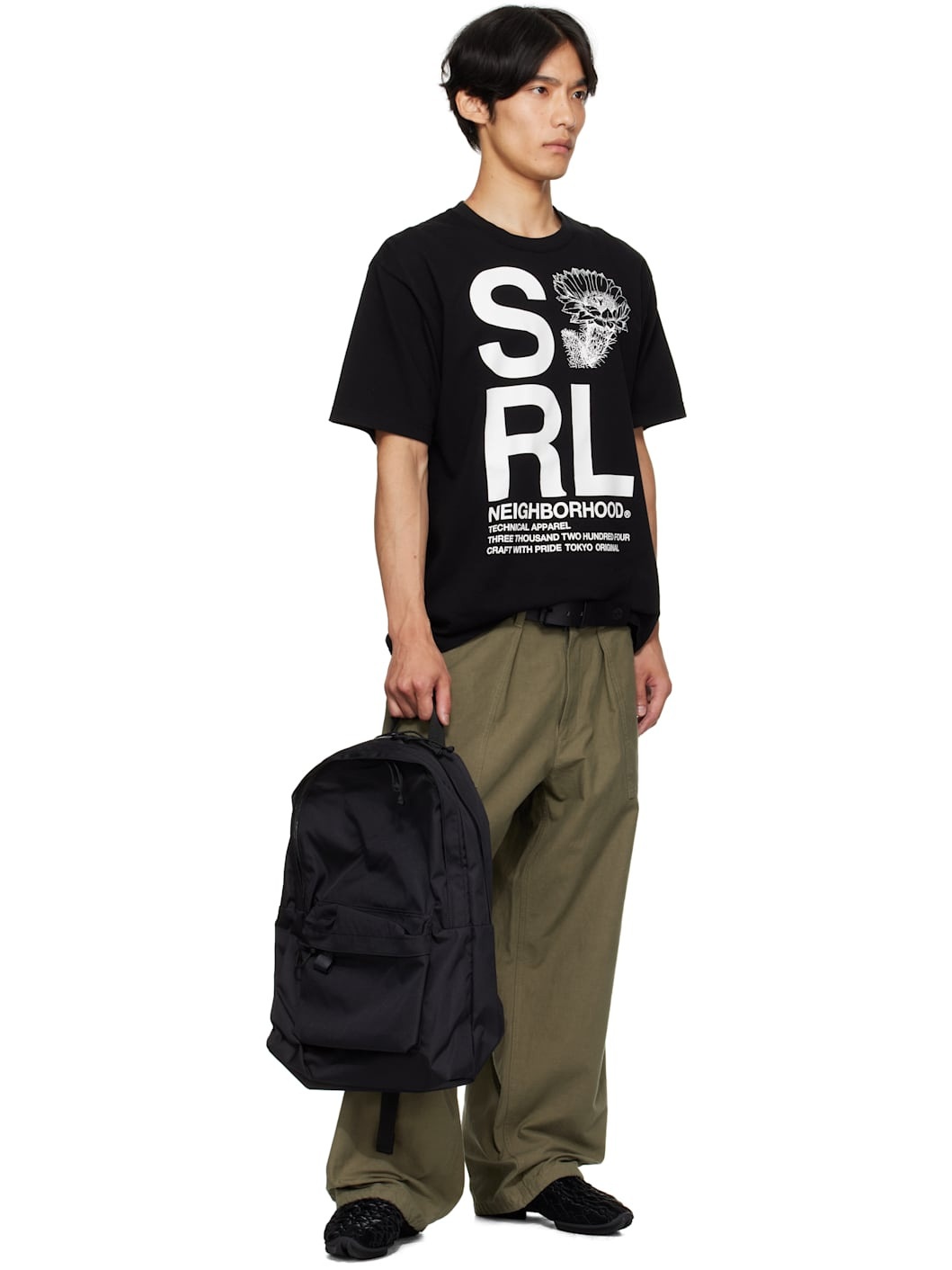 Black PORTER Edition Large Backpack - 4